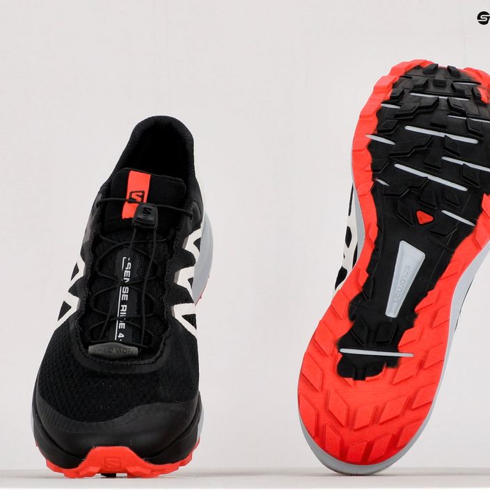 Pánská běžecká obuv Salomon Sense Ride 4 černá L41726600 13
