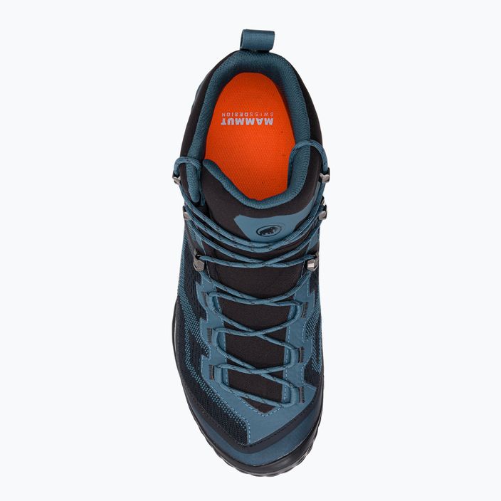 Pánská trekingová obuv MAMMUT Ducan Mid GTX modrá 6