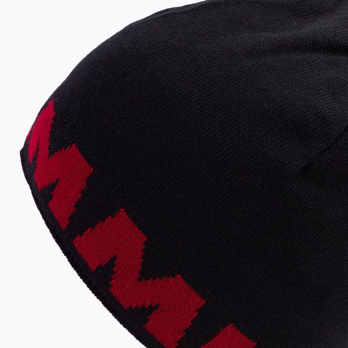 Mammut Logo zimní čepice černo-červená 1191-04891-0001-1 3