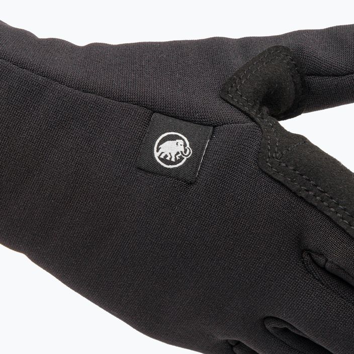 Trekingové rukavice Mammut Fleece Pro černé 4