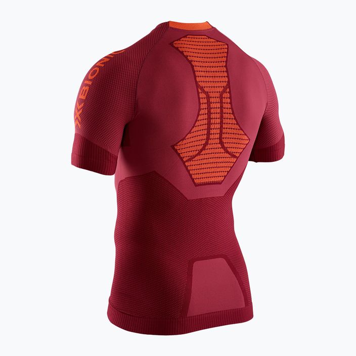 Pánské běžecké tričko  X-Bionic Invent 4.0 Run Speed namib red/kurkuma orange 2