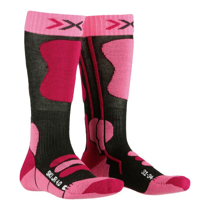 Dětské lyžařské ponožky X-Socks Ski 4.0 šedé XSSS00W19J 2