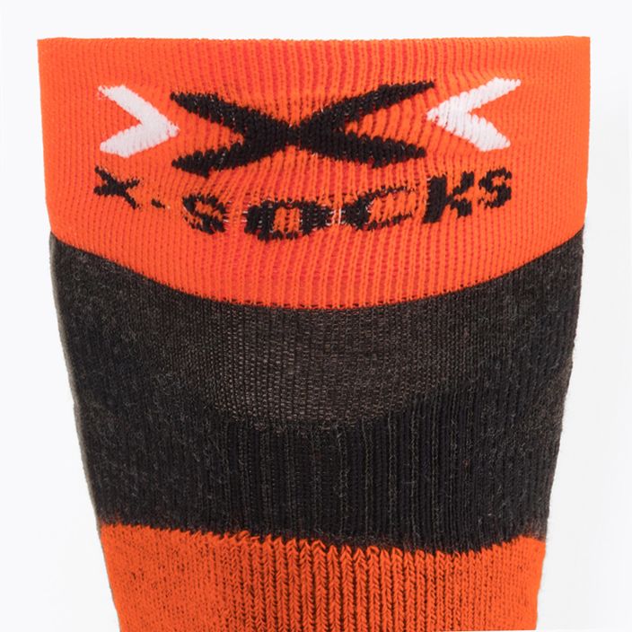 Lyžařské ponožky X-Socks Ski Control 4.0 černo-oranžové XSSSKCW19U 3