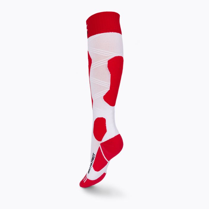 Ponožky X-Socks Ski Patriot 4.0 Switzerland bílé XSSS43W19U 2