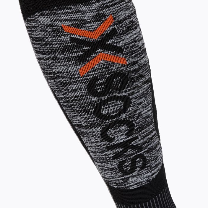 Lyžařské ponožky X-Socks Ski Energizer Lt 4.0 šedé XSSSNGW19U 3