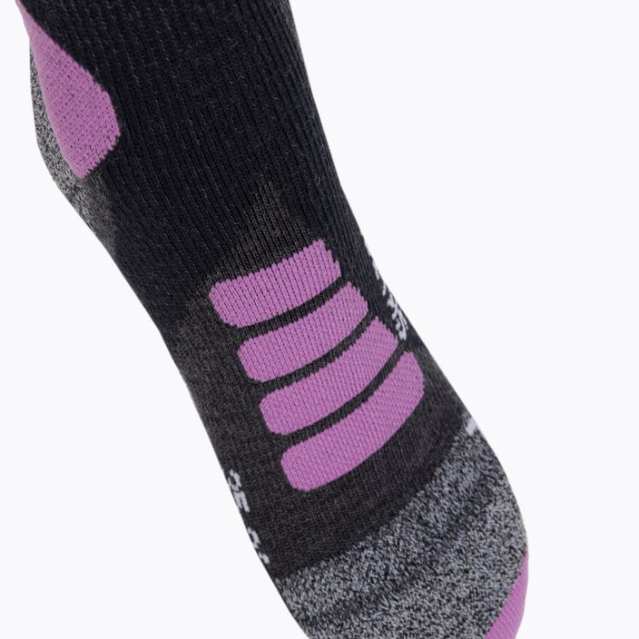 Dámské lyžařské ponožky X-Socks Ski Touring Silver 4.0 šedé XSWS47W19W 3