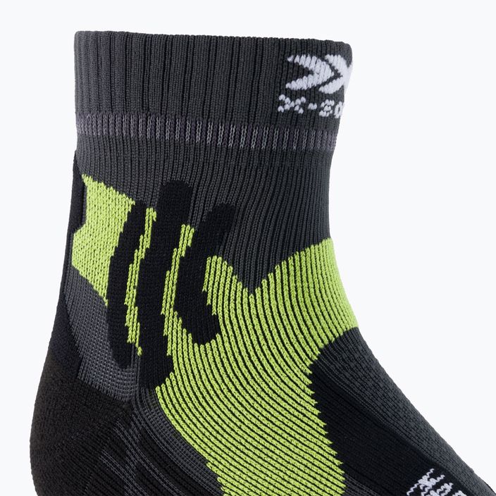 Pánské běžecké ponožky X-Socks Marathon green-grey RS11S19U-G146 3