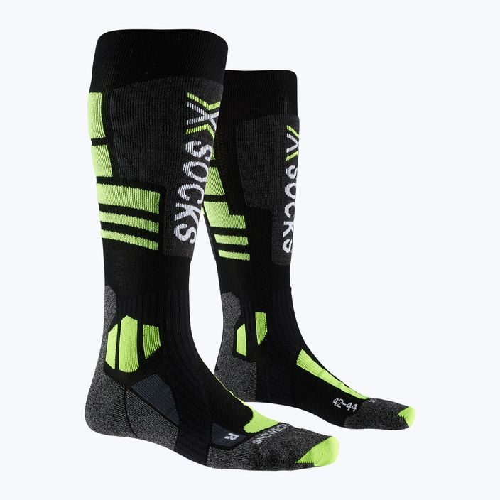 Snowboardové ponožky X-Socks Snowboard 4.0 black/grey/phyton yellow 5
