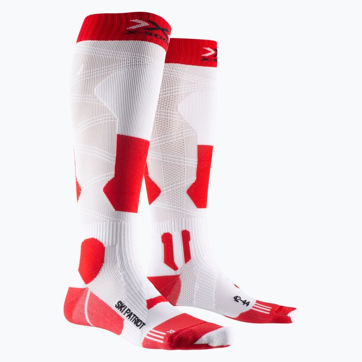 Lyžařské ponožky X-Socks Ski Patriot 4.0 Poland bílo-červené XSSS53W20U 4