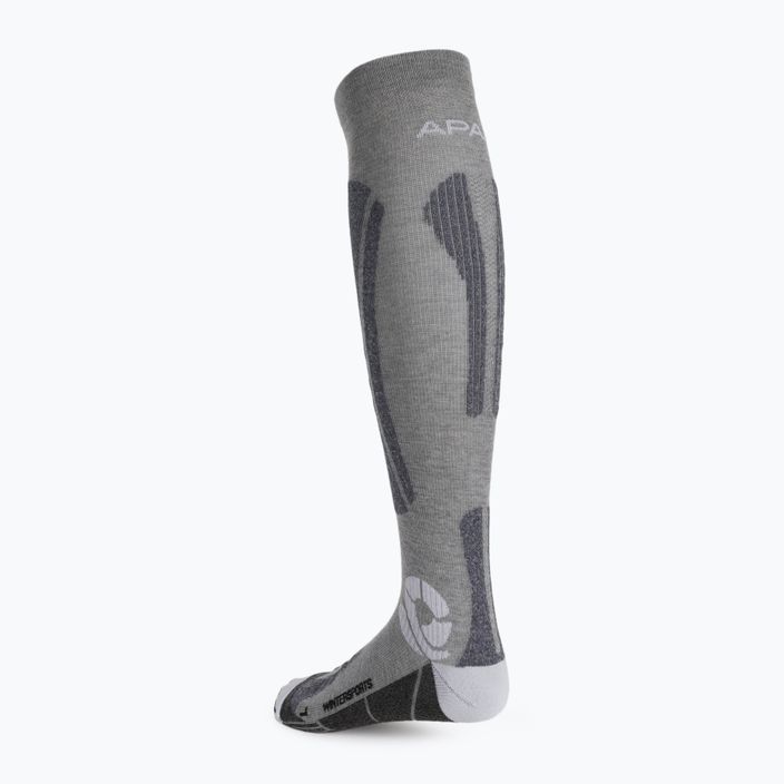 Lyžařské ponožky X-Socks Apani Wintersports šedé APWS03W20U 2
