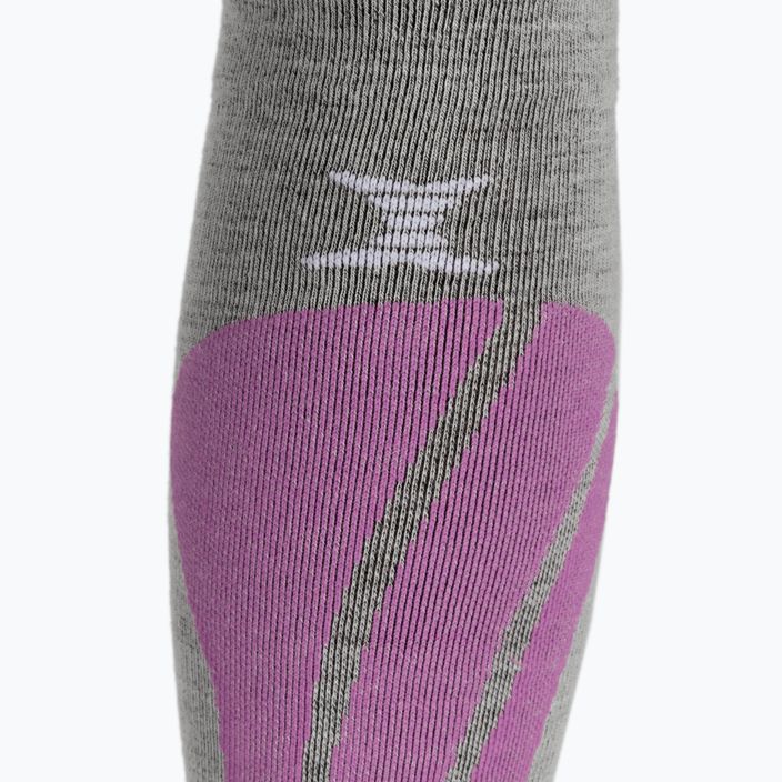 Dámské lyžařské ponožky X-Socks Apani Wintersports šedé APWS03W20W 4