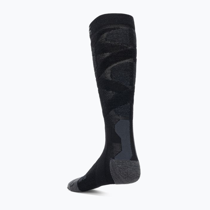 X-Socks Ski Silk Merino 4.0 black/dark grey melange ponožky 2