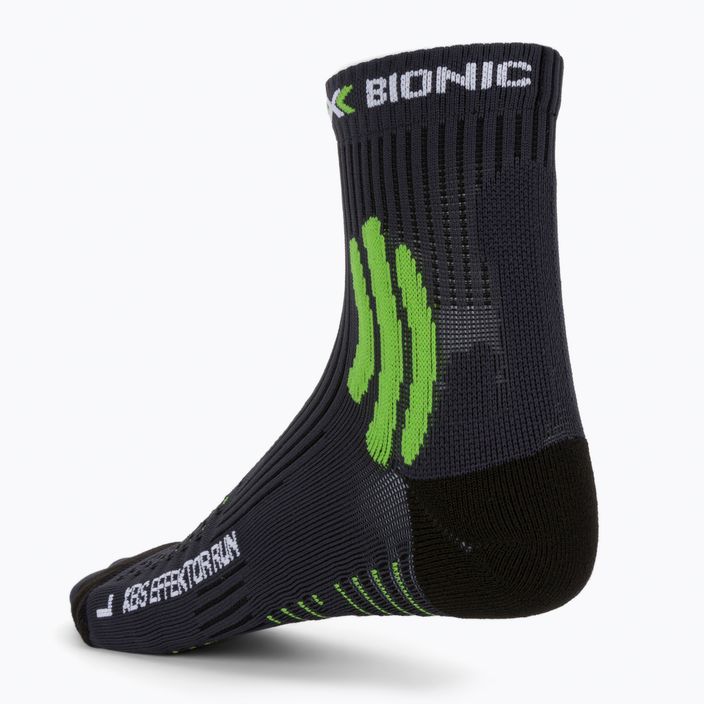 Trekingové ponožky X-Socks Xbs. Effektor Running Grey-Green EF-RS01S21U-G086 2