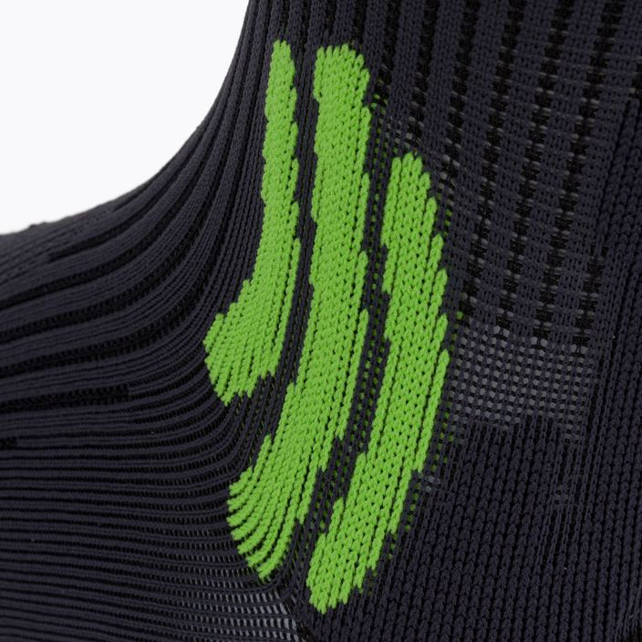 Trekingové ponožky X-Socks Xbs. Effektor Running Grey-Green EF-RS01S21U-G086 5