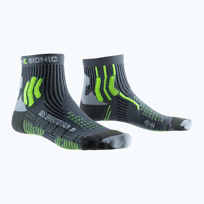 Trekingové ponožky X-Socks Xbs. Effektor Running Grey-Green EF-RS01S21U-G086 6