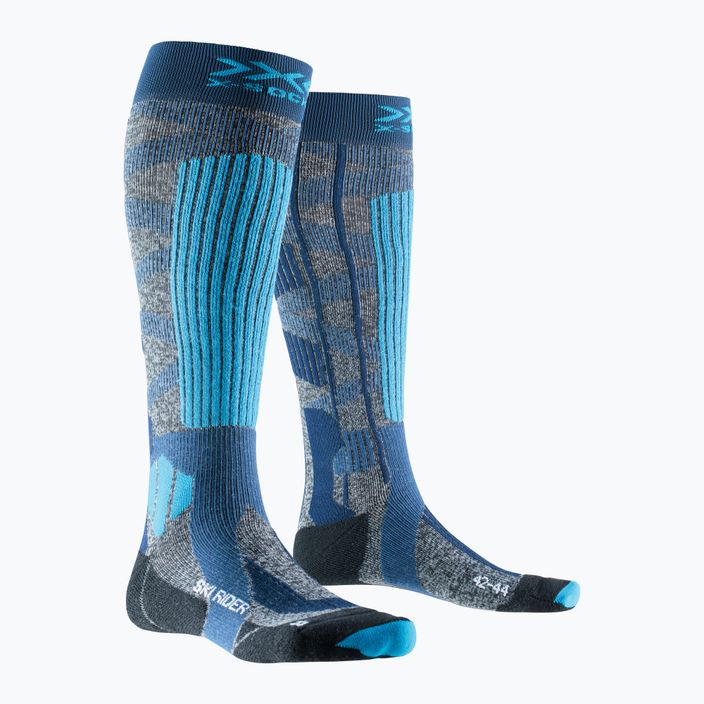 Lyžařské ponožky X-Socks Ski Rider 4.0 navy/blue 5