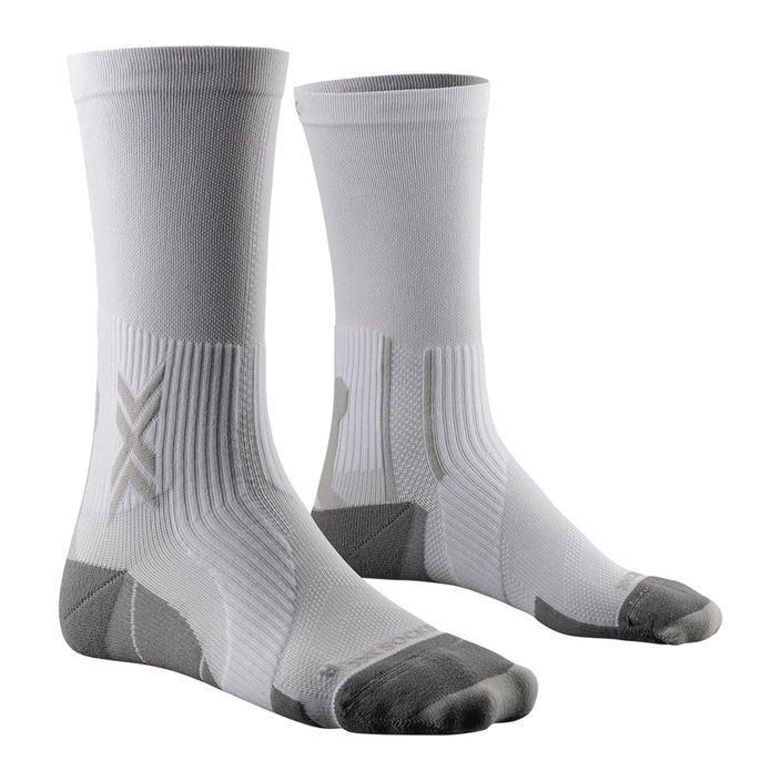 Pánské běžecké ponožky X-Socks Run Perform Crew arctic white/pearl grey 2