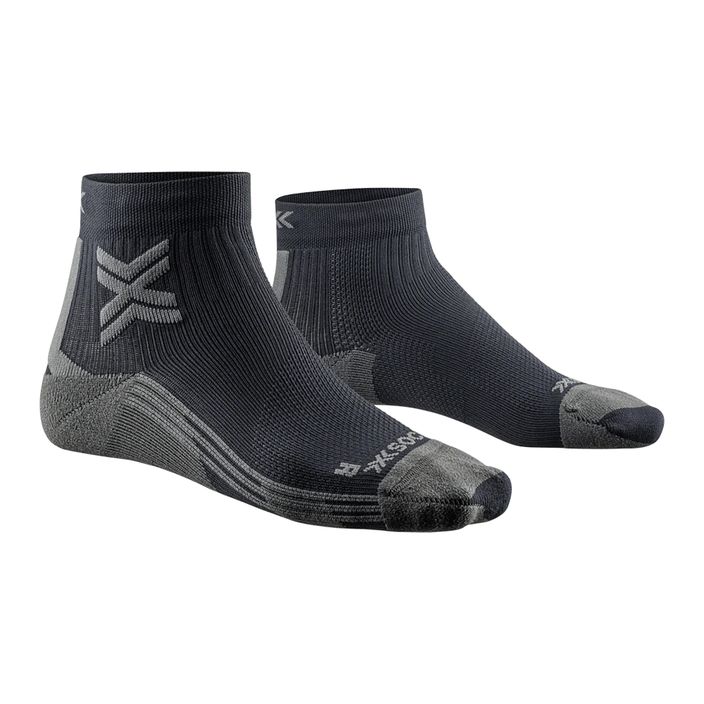 Dámské běžecké ponožky X-Socks Run Discover Ankle black/charcoal 2