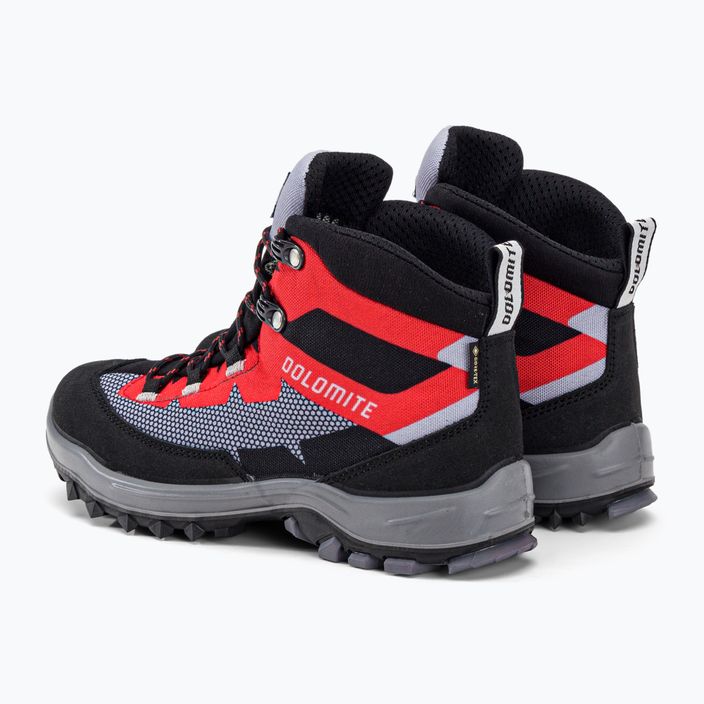 Dětské trekové boty Dolomite Steinbock WT GTX červené 282783 3