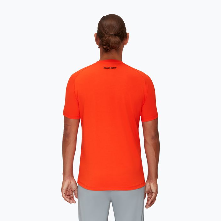 Pánské trekingové tričko MAMMUT Mountain oranžové 3