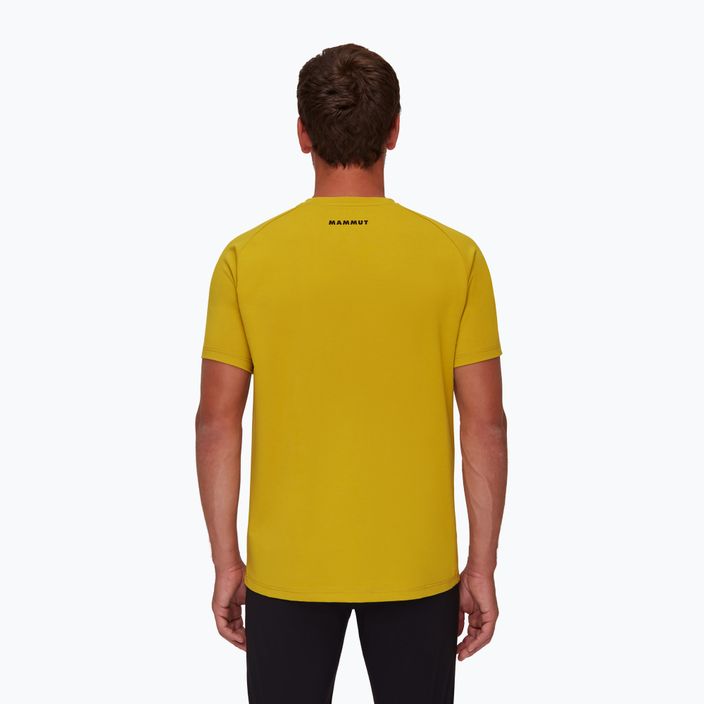 Trekingové tričko MAMMUT Mountain žluté 4