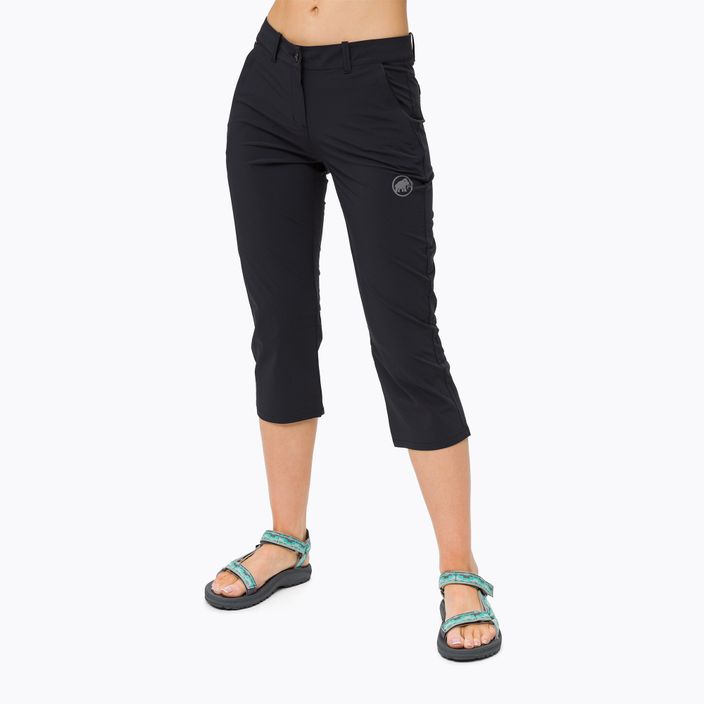 Dámské trekové kalhoty MAMMUT Runbold Capri černé