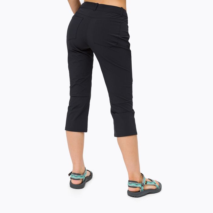 Dámské trekové kalhoty MAMMUT Runbold Capri černé 4