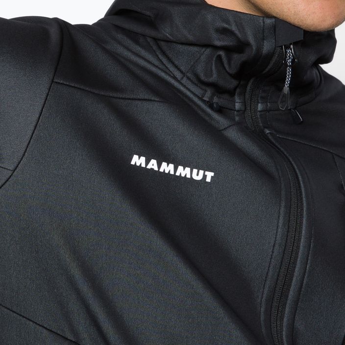 Pánská softshellová bunda MAMMUT Ultimate Vii SO černá 4