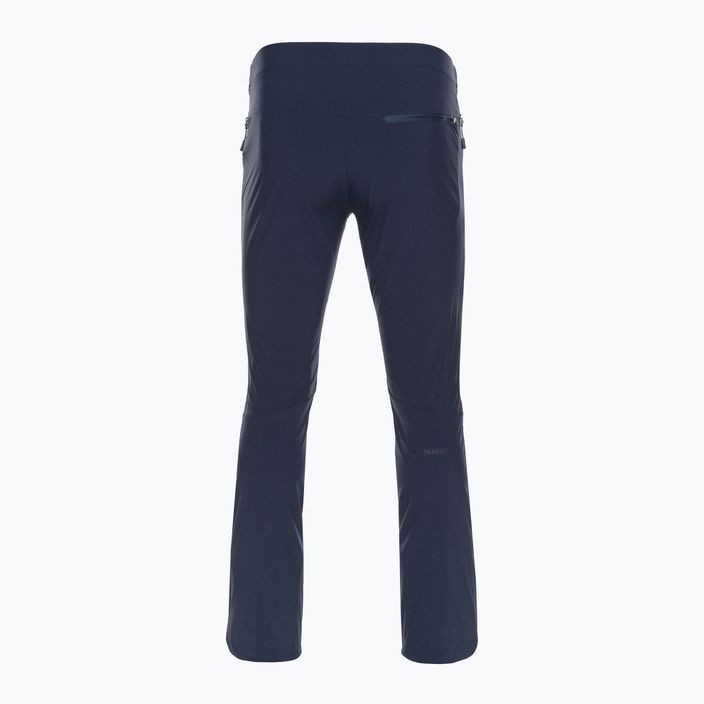 Pánské trekové kalhoty MAMMUT Runbold Light tmavě modré 5