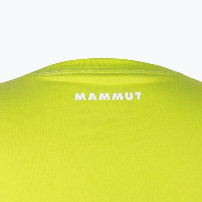 MAMMUT Core Reflective pánské trekové tričko zelené 4