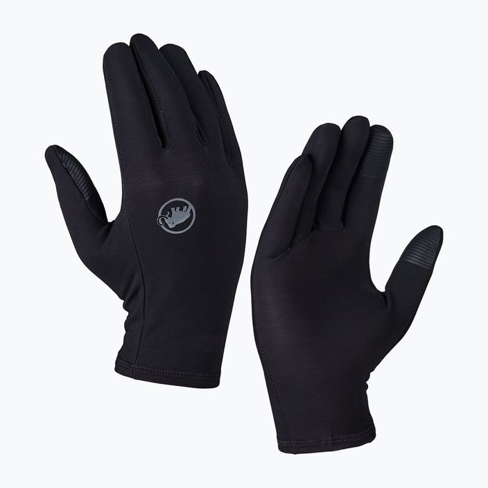 Trekingové rukavice Mammut Stretch black