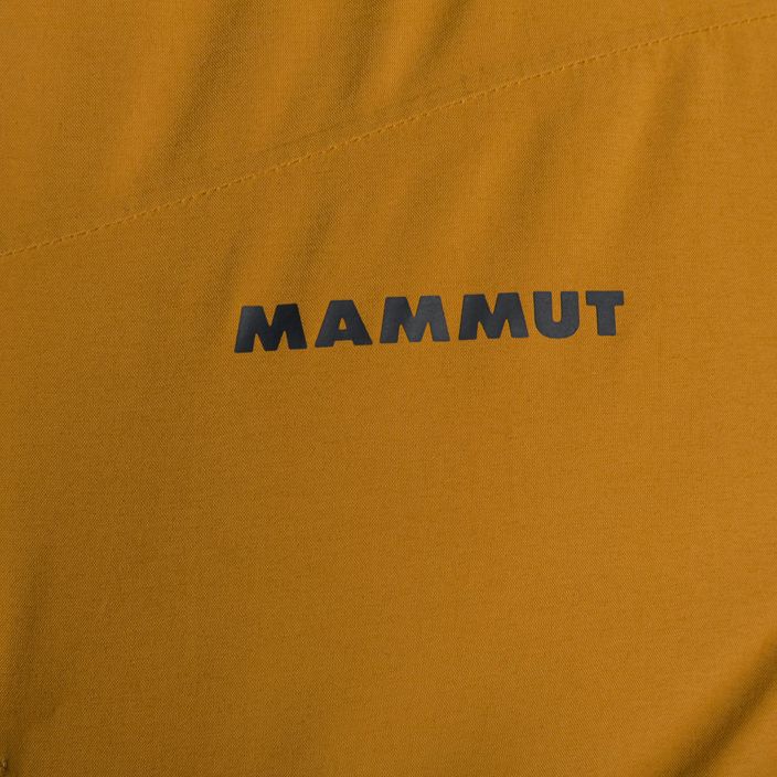 Pánská péřová bunda MAMMUT Chamuera HS Thermo žlutá 6