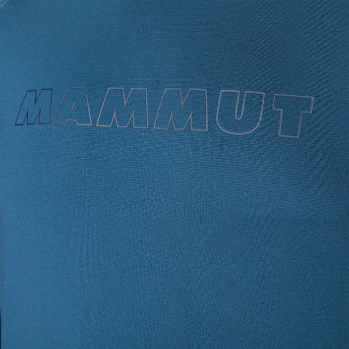 Mammut Selun FL Logo pánské trekingové tričko tmavě modré 1016-01440-50550-115 6