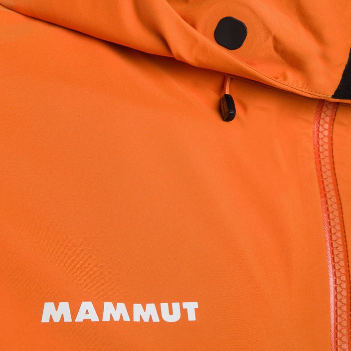 Mammut Crater HS Pánská bunda do deště s kapucí oranžová 1010-27700-2258-114 3