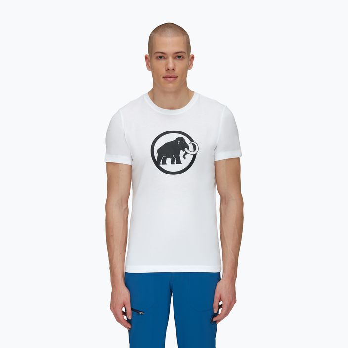 Pánské trekingové tričko  Mammut Core Classic bílé 1017-05890
