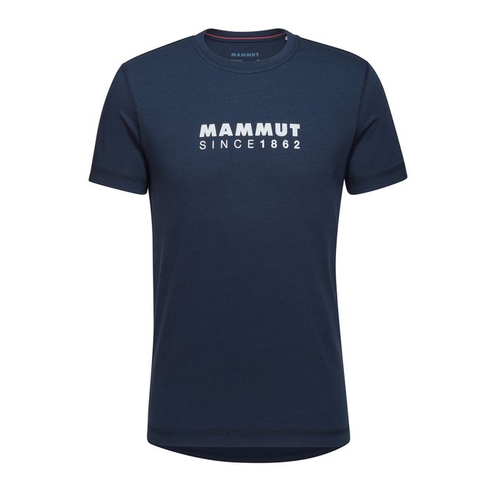 Pánské tričko Mammut Core Logo marine 2