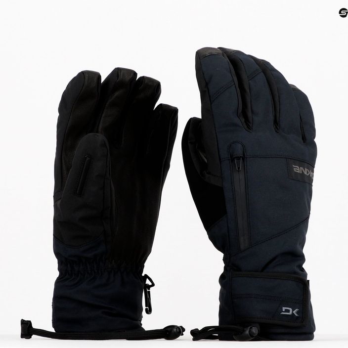 Pánské snowboardové rukavice Dakine Leather Titan Gore-Tex Short černé D10003157 12