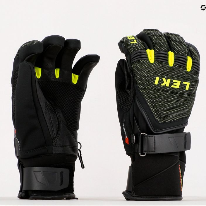 Pánské lyžařské rukavice LEKI Race  Coach C-T S  černé 649807301 6