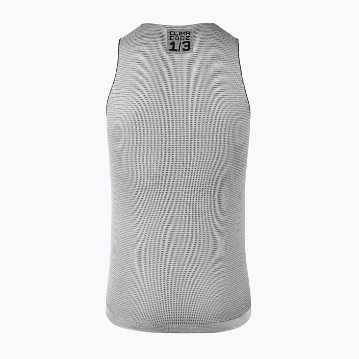 Cyklistické tílko tank top  ASSOS NS Skin Summer P1 grey 4