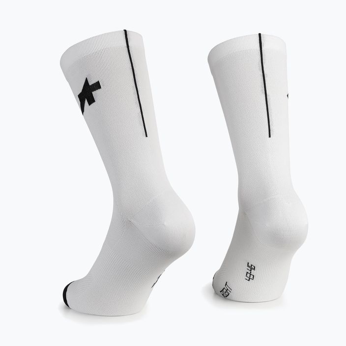Cyklistické ponožky ASSOS R S9 2P white 2