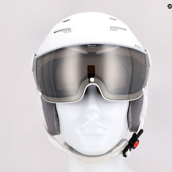 Lyžařská helma Alpina Jump 2.0 VM white/gray matt 16
