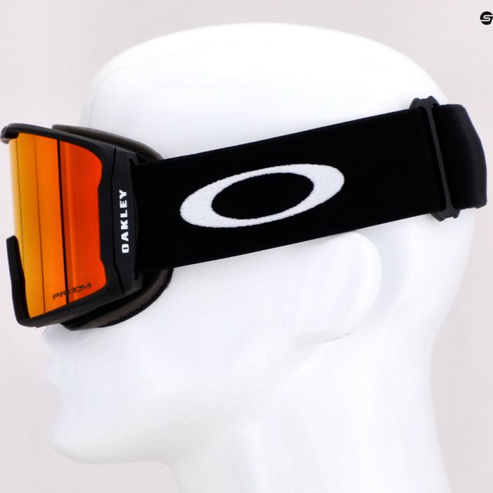 Lyžařské brýle Oakley Line Miner L černé OO7070-02 5