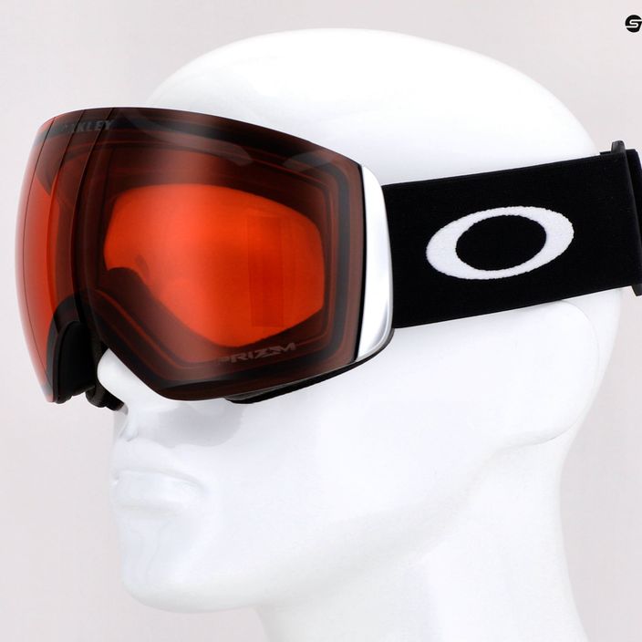 Lyžařské brýle Oakley Flight Deck L černé OO7050-03 5