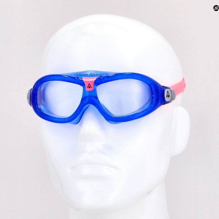 Plavecké brýle Aqua Sphere Seal Kid 2 modro-růžové MS5064002LC 7