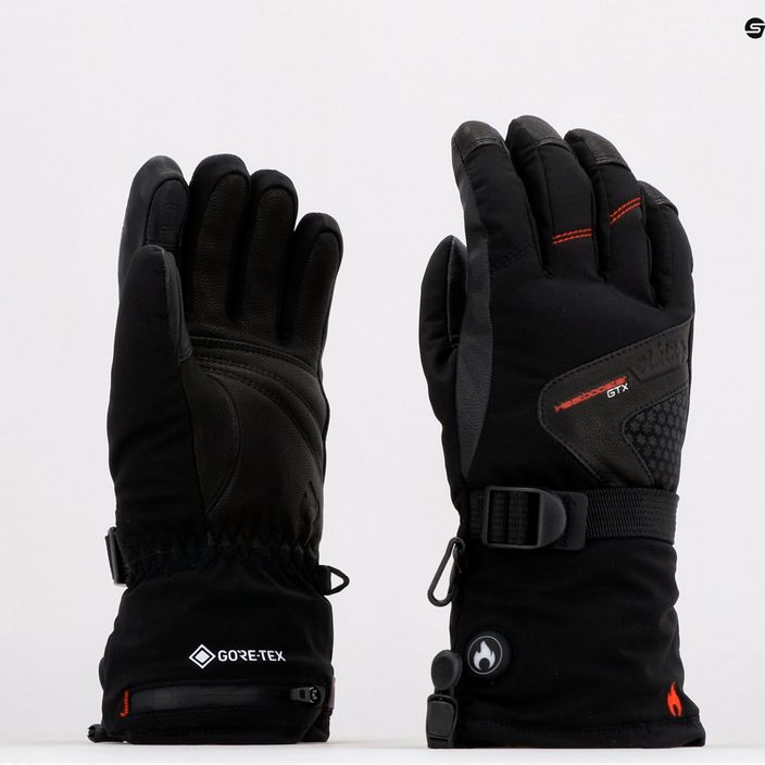 Dámské lyžařské rukavice Viking Heatbooster GTX® black 150/22/6622 6
