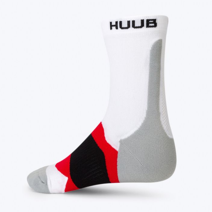 HUUB Active Sock tréninkové ponožky bílé COMACSOCK 2