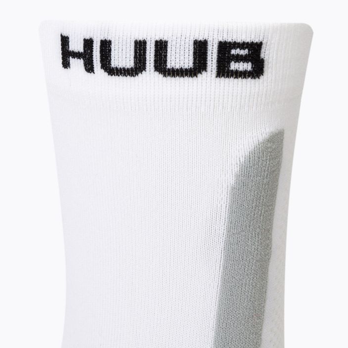 HUUB Active Sock tréninkové ponožky bílé COMACSOCK 3