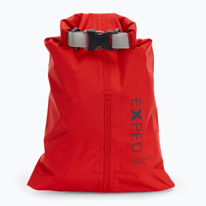 Voděodolný vak Exped Fold Drybag First Aid 1,25L červený EXP-AID 2