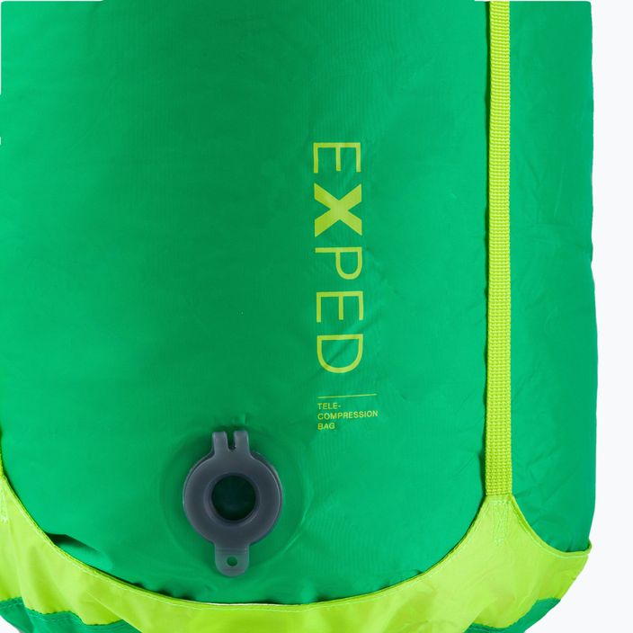 Kompresní vak Exped Waterproof Telecompression 36L zelený EXP-BAG 2