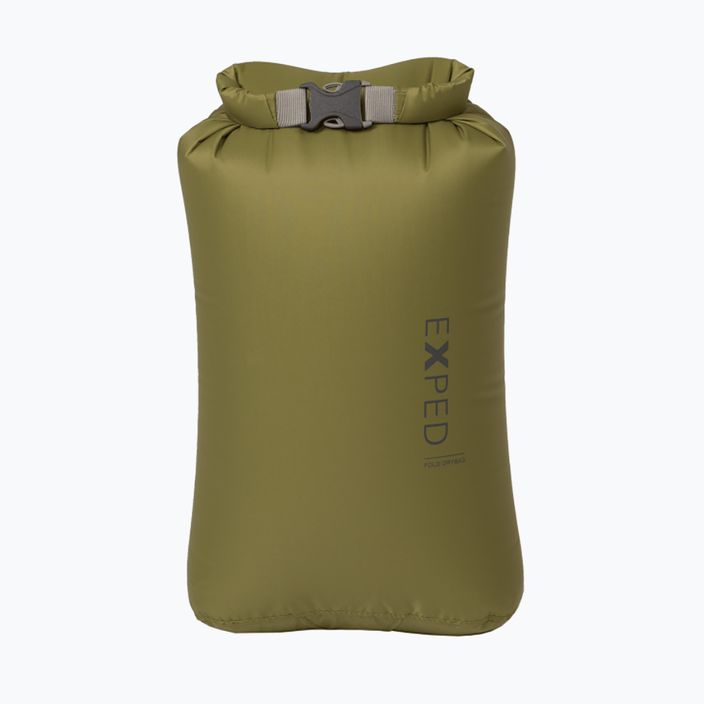 Voděodolný vak Exped Fold Drybag 3L zelený EXP-DRYBAG 4